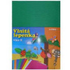 Lepenka E-Welle 260g 34,5 x 24,5 cm rovná-zelená 10 listov