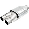 Katalyzátor MagnaFlow 99607HM duální - vstup 67, výstup 2x54 mm (MagnaFlow #99607HM UNIVERSAL-FIT CATALYTIC CONVERTER)