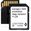 Mapa navigácie Europa Renault Kangoo Espace Koleos Laguna Megane Traffic pamäťová karta SD