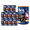 Brit, Premium by Nature, morčacia pečeň, plechovka 400 g