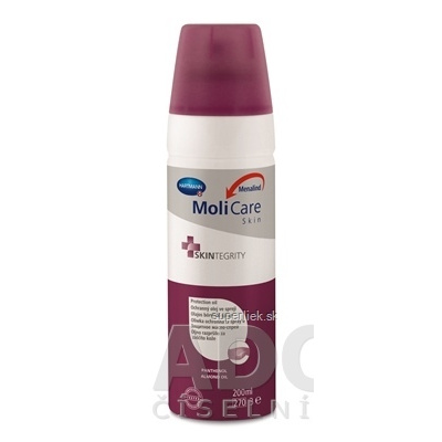 MoliCare SKIN Ochranný olej v spreji (fialová rada) 1x200 ml, 4052199262079