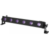 Eurolite LED BAR-6 UV svetelná lišta, 6× 1 W UV LED