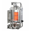 POTIS Plynový gril na kebab/gyros, 1 varné pole, záťaž 7 kg, 3,5 kW, 330x320x605 mm | POTIS, GD1/zemný plyn