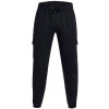 Pánske športové tepláky Under Armour ESSENTIAL FLC CARGO PANT čierne 1380376-001 - L