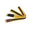 BRAZILIAN JIU JITSU dětský pás žluto-černá Barva: BJJ žlutá-černý pruh, Délka: 220