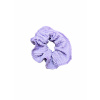 Scrunchie gumička do vlasov VFstyle rebrovaná fialová