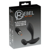 Rebel RC Two Spot Prostate & Perineum Massager Black