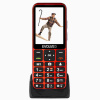 EVOLVEO EasyPhone LT, mobilný telefón pre seniorov s nabíjacím stojanom (červená farba) (EP-880-LTR)