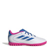 adidas Goletto VIII Juniors Astro Turf Football Boots White/Blue/Pink C10 (28)