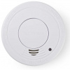 NEDIS detektor dymu/ EN 14604/ hlasitosť 85 dB/ 1x 9V/6F22/ výdrž snímača 10 rokov/ biely