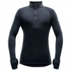 DEVOLD Expedition Merino 235 Zip Neck Man, M + black