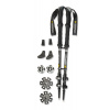 Trekingové palice Warmpeae Allrounder black/grey