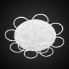 Altavola Design: stropné LED svietidlo Circles, 12 palcov, biele (Altavola Design: stropné LED svietidlo Circles, 12 palcov, biele)