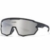 KDEAM Warren 06 cyklistické okuliare, Black / Silver