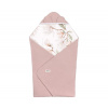 Lionelo Lionelo - Zavinovačka do autosedačky TRAVEL SWADDLE 90x90 cm Béžová Magnólia LN0277 + záruka 3 roky zadarmo + záruka 3 roky zadarmo