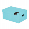 oxybag krabica lamino veľká - 35,5 x 24 x 16 cm - PASTELINI Modrá