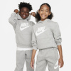 Nike Sportswear Club Fleece Big Kids' Hoodie Grey Heather 13 rokov