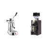 La Pavoni Stradivari Lusso + Eureka Mignon Zero, CR black