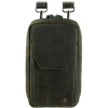 Visconti Zelená kožená pánska taška S-45 s nastaviteľným popruhom a vreckom na telefón