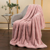 Kvalitná mäkká deka 180 x 200 cm ružová ZM-A11