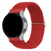 eses Nastaviteľný nylónový elastický loop remienok pre smart hodinky 22 mm Farebný variant: červená