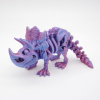 Triceratops dinosaurus - flexi postavička 22cm