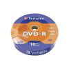 Verbatim DVD-R, 43729, DataLife, 10-pack, 4.7GB, 16x, 12cm, Matt Silver, wrap, Azo+, pre archiváciu dát