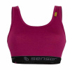 SENSOR MERINO ACTIVE dámská podprsenka lilla - M