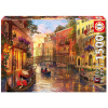 Educa puzzle Genuine Sunset in Venice 1500 dielov 17124