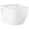 Grohe EURO CERAMIC závěsné WC 375x540x350mm, bezokrajové, hluboké splachování, vodorovný odpad, alpská bílá