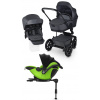 Easywalker Harvey5 Premium Air 3v1 Mineral Grey Hlboká vanička Kiddy Evoluna i-Size 2 Základňa k autosedačke
