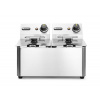 Fritéza Kitchen Line - 2x4L, HENDI, Kitchen Line, 8L, 230V/6000W, 470x380x(H)315mm