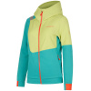 LA SPORTIVA MOOD HOODY mikina W lagoon/green banana - L, bl