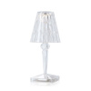 Kartell Stolová lampa Battery, viac farieb Farba: Průhledná