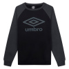 Umbro Raglan Sweat Men's Black/Grey Small
