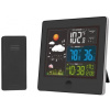 Meteostanica Solight meteostanica, farebný LCD, teplota, vlhkosť, RCC, čierna (TE80)
