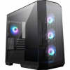 MSI skříň MAG PANO M100R PZ Black/ bez zdroje/ levé a přední sklo/ 4x 120 mm A-RGB fan/ 1x USB-C/ 1x USB3.2/ černá 306-7G24R25-HH9