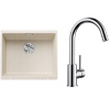 Set Blanco Subline 500-U + Blanco Mida Chróm biela soft