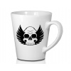 Hrnček Latte 325ml Okridlená lebka