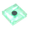 SilverStone 120mm Fan SST-FN121-P-GL - Green Lights SST-FN121-P-GL