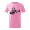 Florbal team - Tričko detské bavlnené - 122 cm/6 rokov ( Ružová )