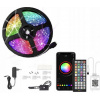 Nábytkové svetlo - 5M RGB5050 LED pásik a mobilná aplikácia Bluetooth (5M RGB5050 LED pásik a mobilná aplikácia Bluetooth)