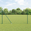 zahrada-XL Plot s stĺpmi Zelená 1.5 x 10 m Oceľ 3350566