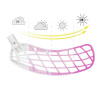 Exel florbalová čepeľ Air Chameleon Pink SB Zahnutie: Pravé