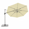 Doppler ACTIVE 370 cm - bočný záhradný slnečník s bočnou tyčou - 2. akosť (S266)