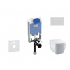 Ideal Standard ProSys Set predstenovej inštalácie, sprchovacej toalety a sedadla TECEone, tlačidla Oleas M2, Rimless, SoftClose, chróm ProSys80M SP129