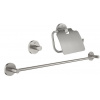 GROHE Essentials 40775DC1 Súprava doplnkov do kúpeľne 3 v 1, supersteel GRO 40775DC1