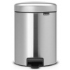 Brabantia Pedálový kôš NewIcon 5L Matná oceľ otiskuvzdorná