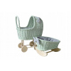 Prútená vozík + mincovňa Doll Cradle (Prútená vozík + mincovňa Doll Cradle)