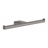 Hansgrohe AddStoris Držiak toaletného papiera dvojitý, kefovaný čierny chróm 41748340-HG